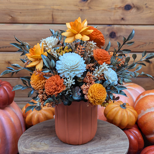 Rustic Radiance Arrangement