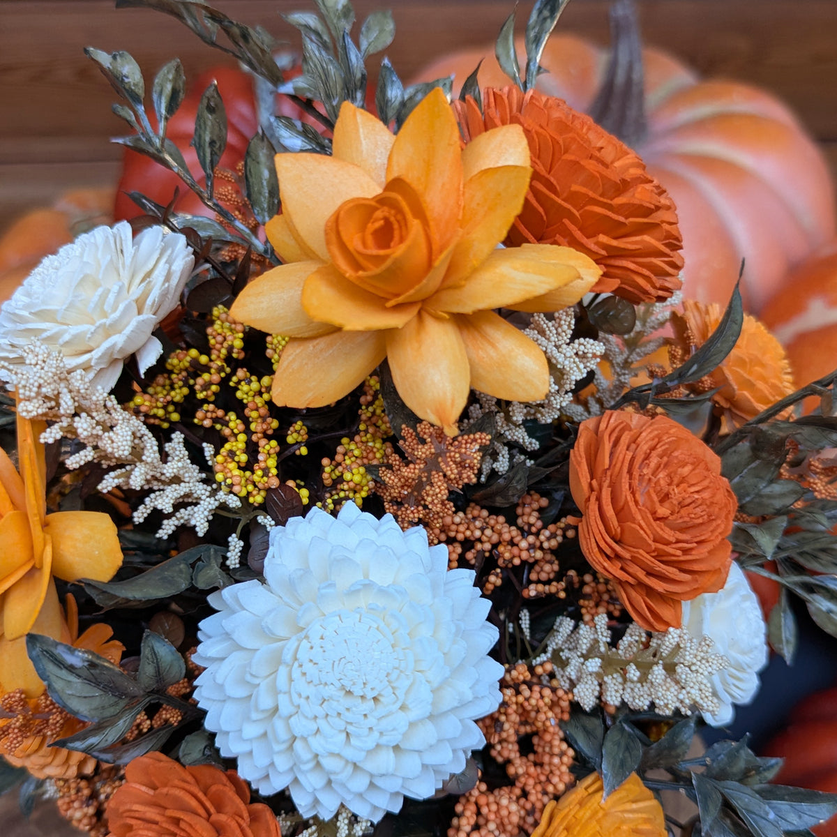 Rustic Radiance Arrangement